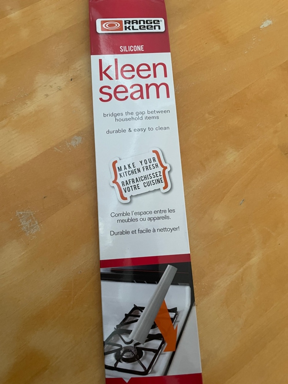 Kleen Seam Silicone Seal Strip - White